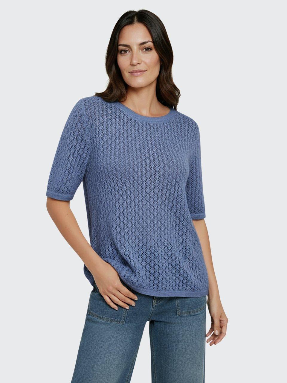 Peter Hahn - Rundhals-Pullover mit 1/2-Arm