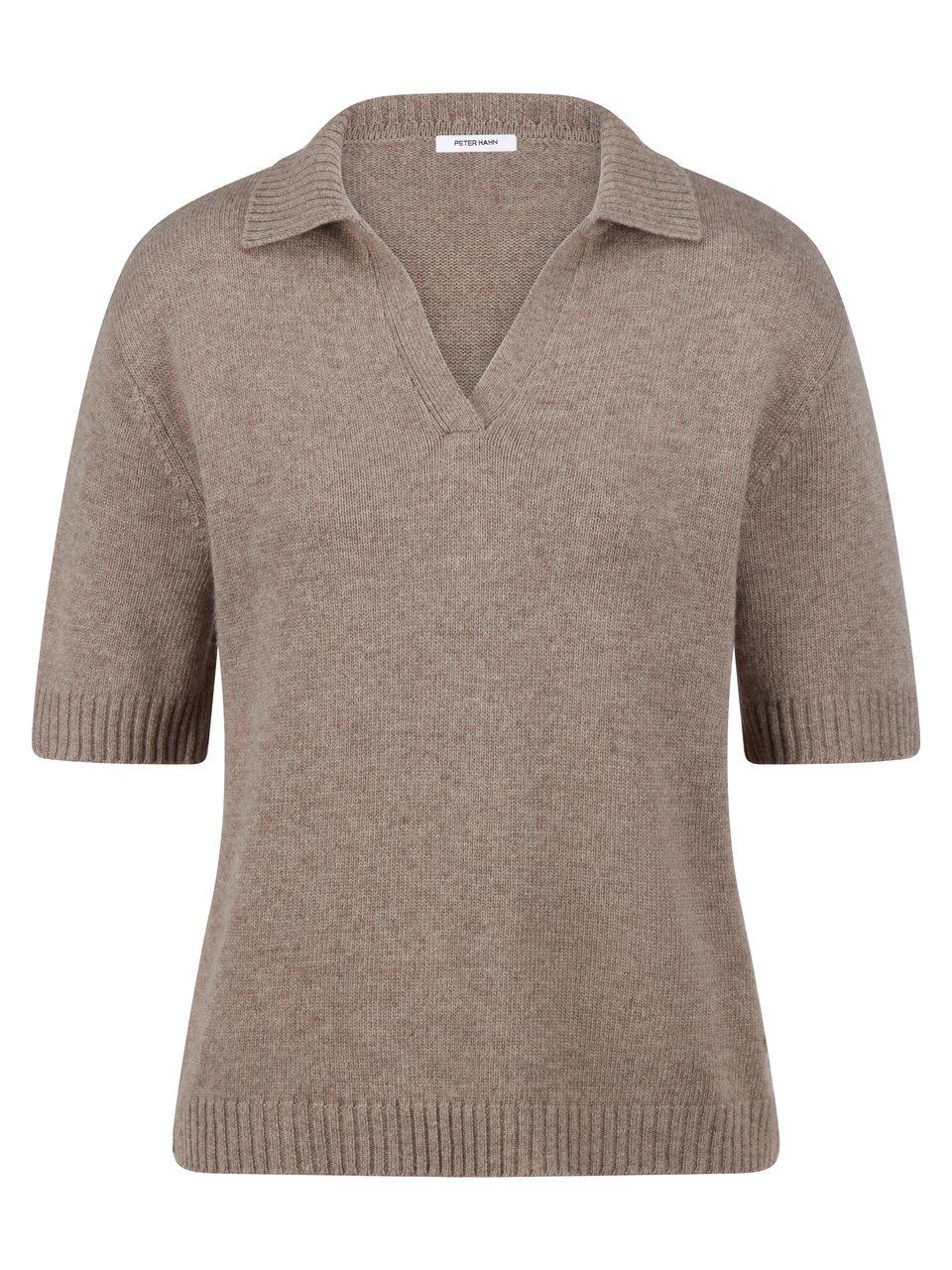 Pullover Polokragen Peter Hahn beige günstig online kaufen