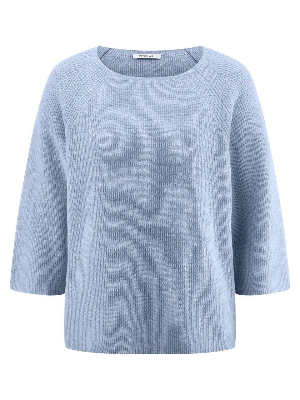 Peter Hahn Trui ronde hals  Van  blauw