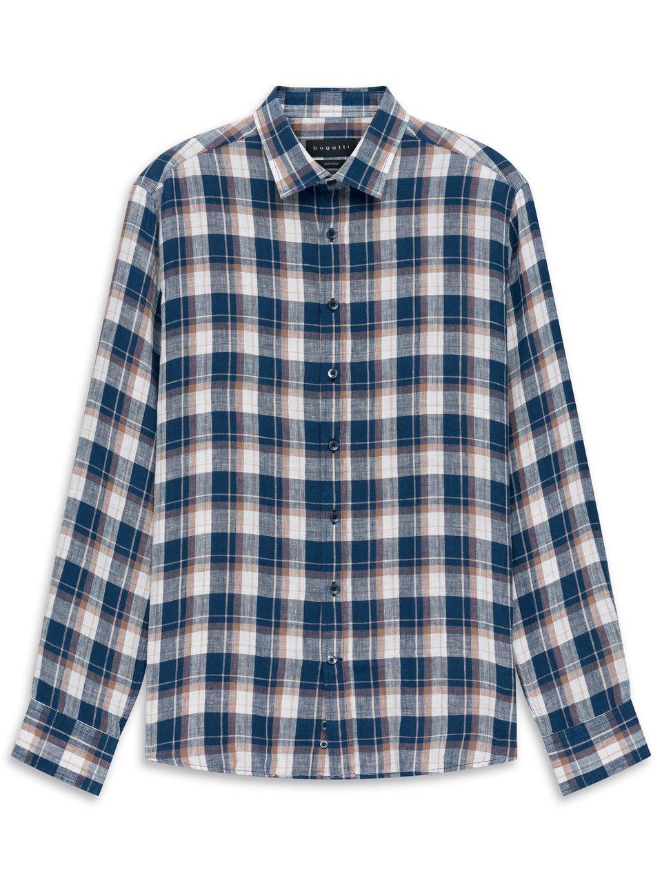 Hemd Modern Fit Bugatti blau günstig online kaufen