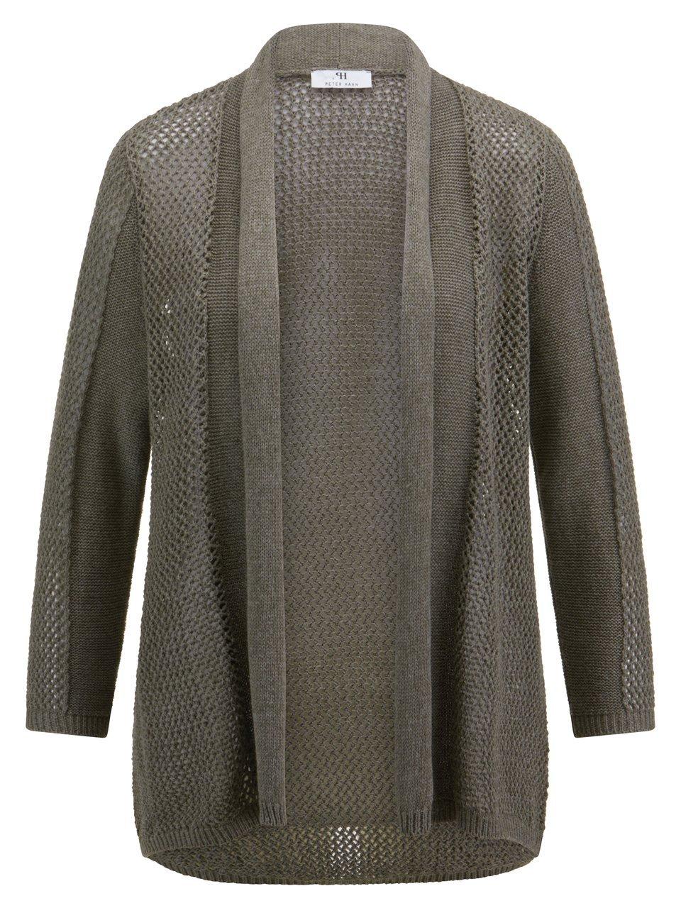 Strickjacke 3/4-Arm Peter Hahn beige günstig online kaufen