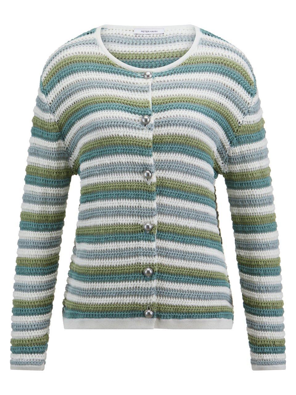 Strickjacke Peter Hahn grün günstig online kaufen