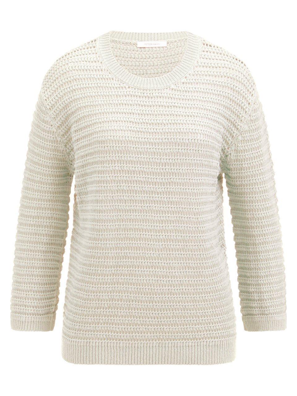 Rundhals-Pullover Peter Hahn weiss günstig online kaufen