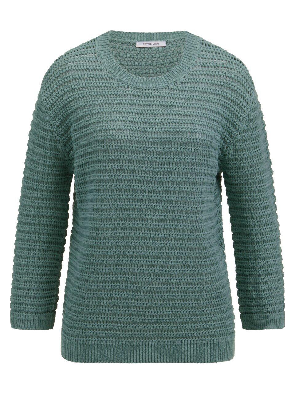 Rundhals-Pullover Peter Hahn grün günstig online kaufen