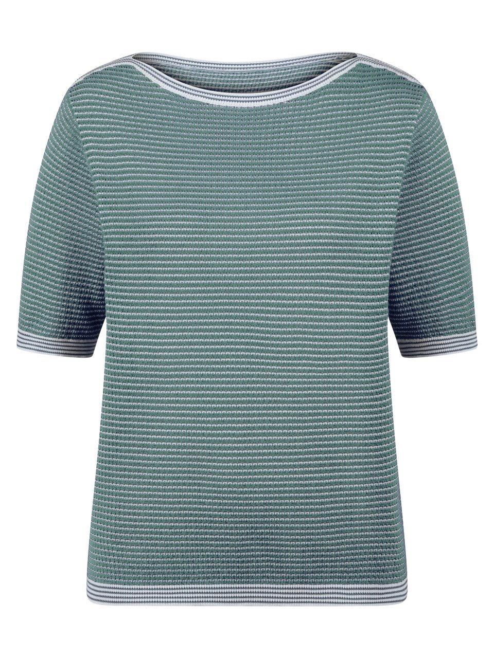 Pullover U-Boot-Ausschnitt Peter Hahn grün günstig online kaufen