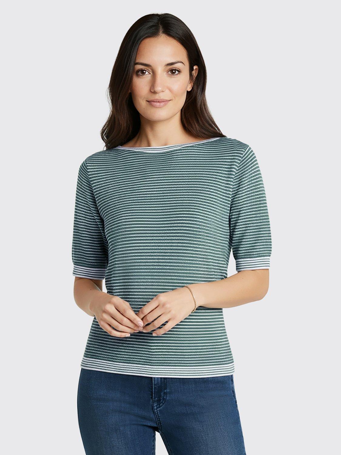 Peter Hahn - Pullover mit U-Boot-Ausschnitt