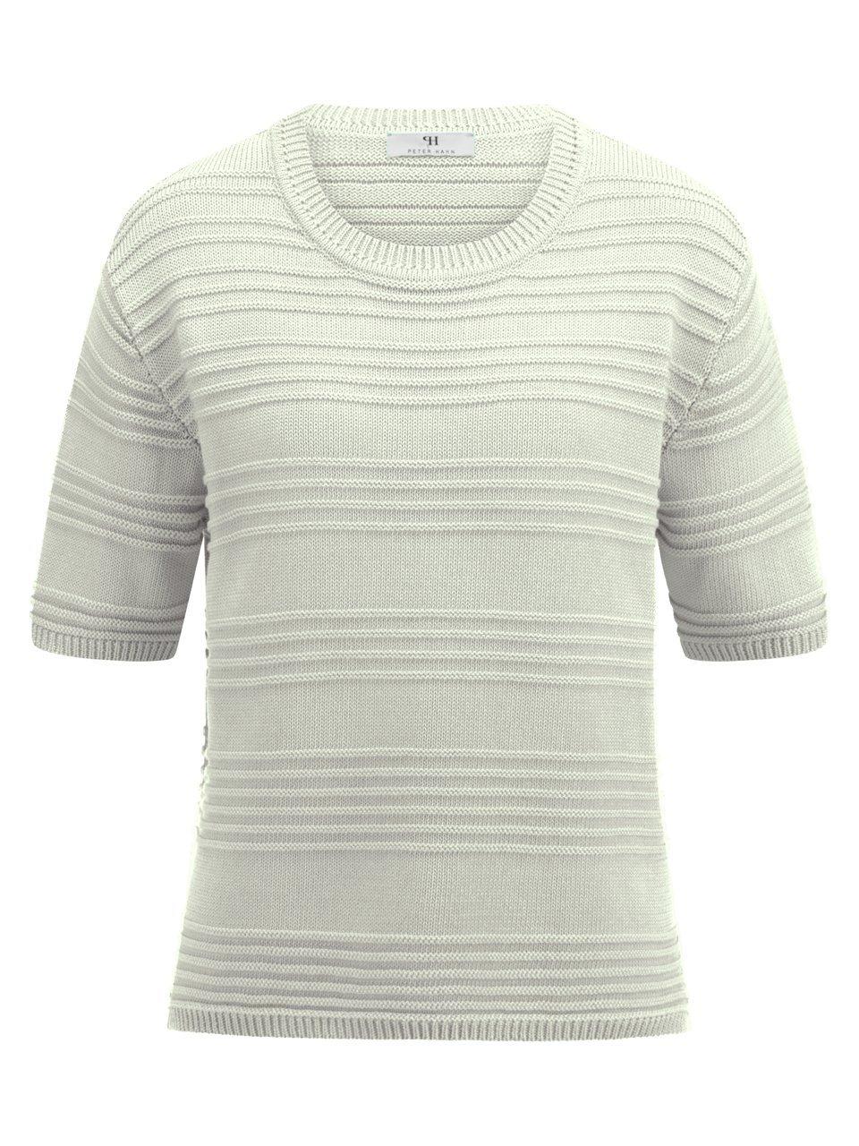 Rundhals-Pullover Peter Hahn grau günstig online kaufen