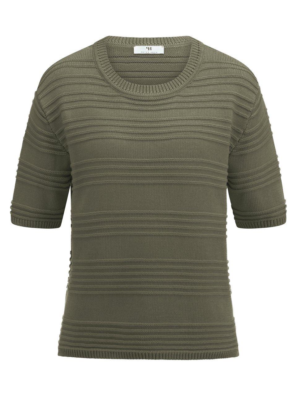 Rundhals-Pullover Peter Hahn grün günstig online kaufen