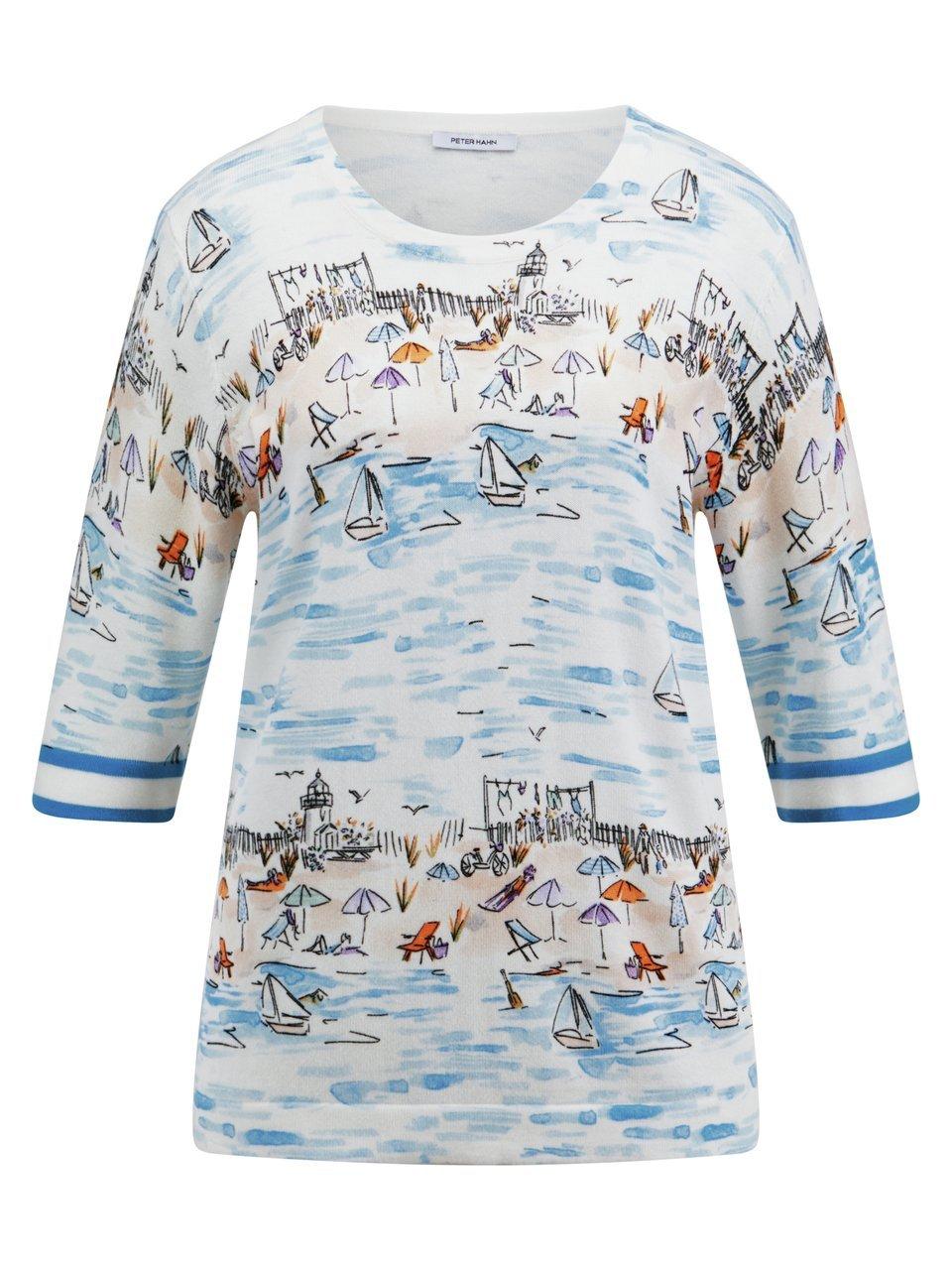 Rundhals-Pullover Peter Hahn mehrfarbig günstig online kaufen