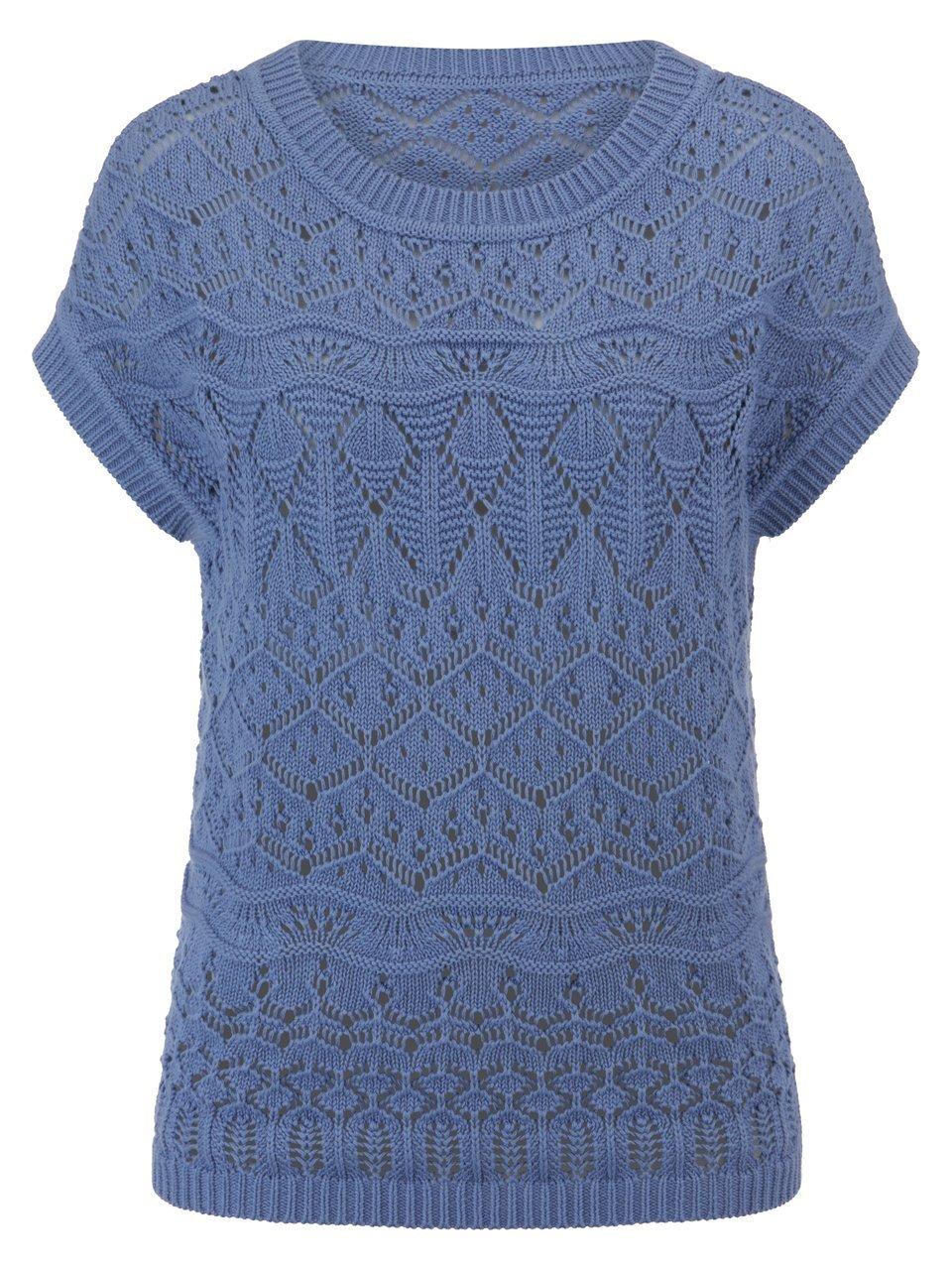 Ärmelloser Pullover Peter Hahn blau günstig online kaufen