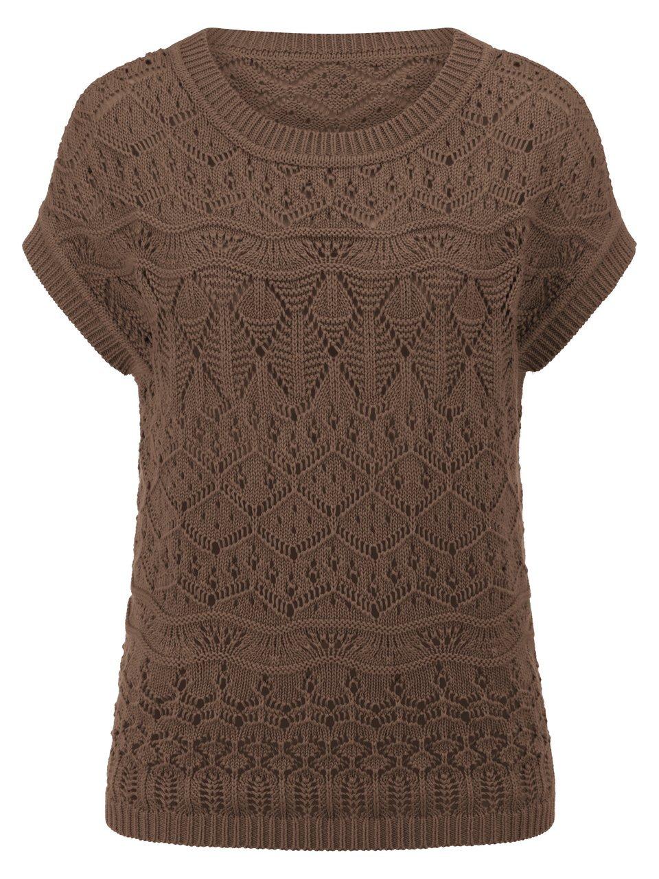 Ärmelloser Pullover Peter Hahn braun günstig online kaufen