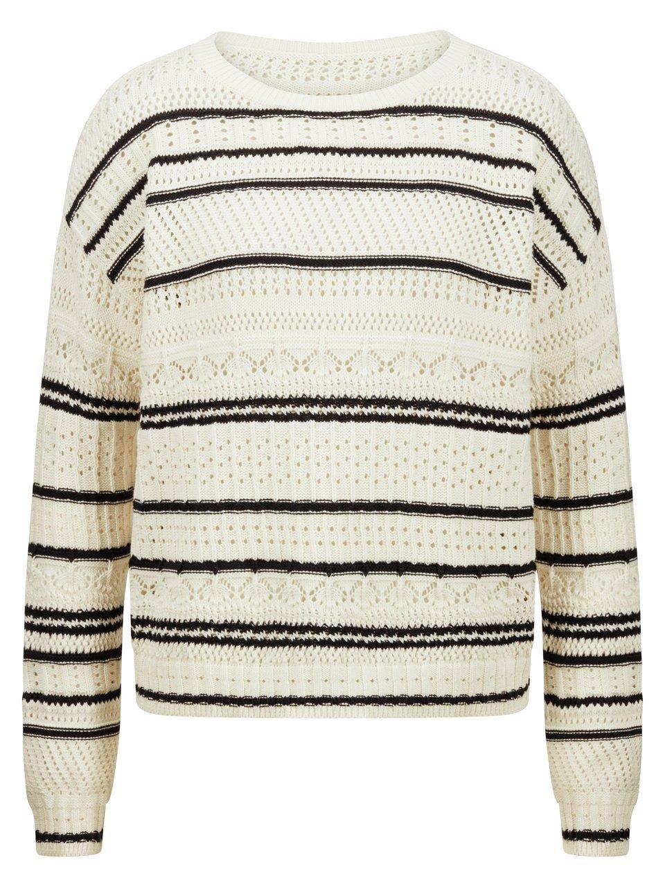 Pullover U-Boot-Ausschnitt Peter Hahn weiss günstig online kaufen