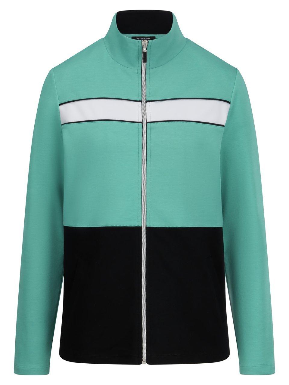 Sweatjacke Peter Hahn türkis günstig online kaufen