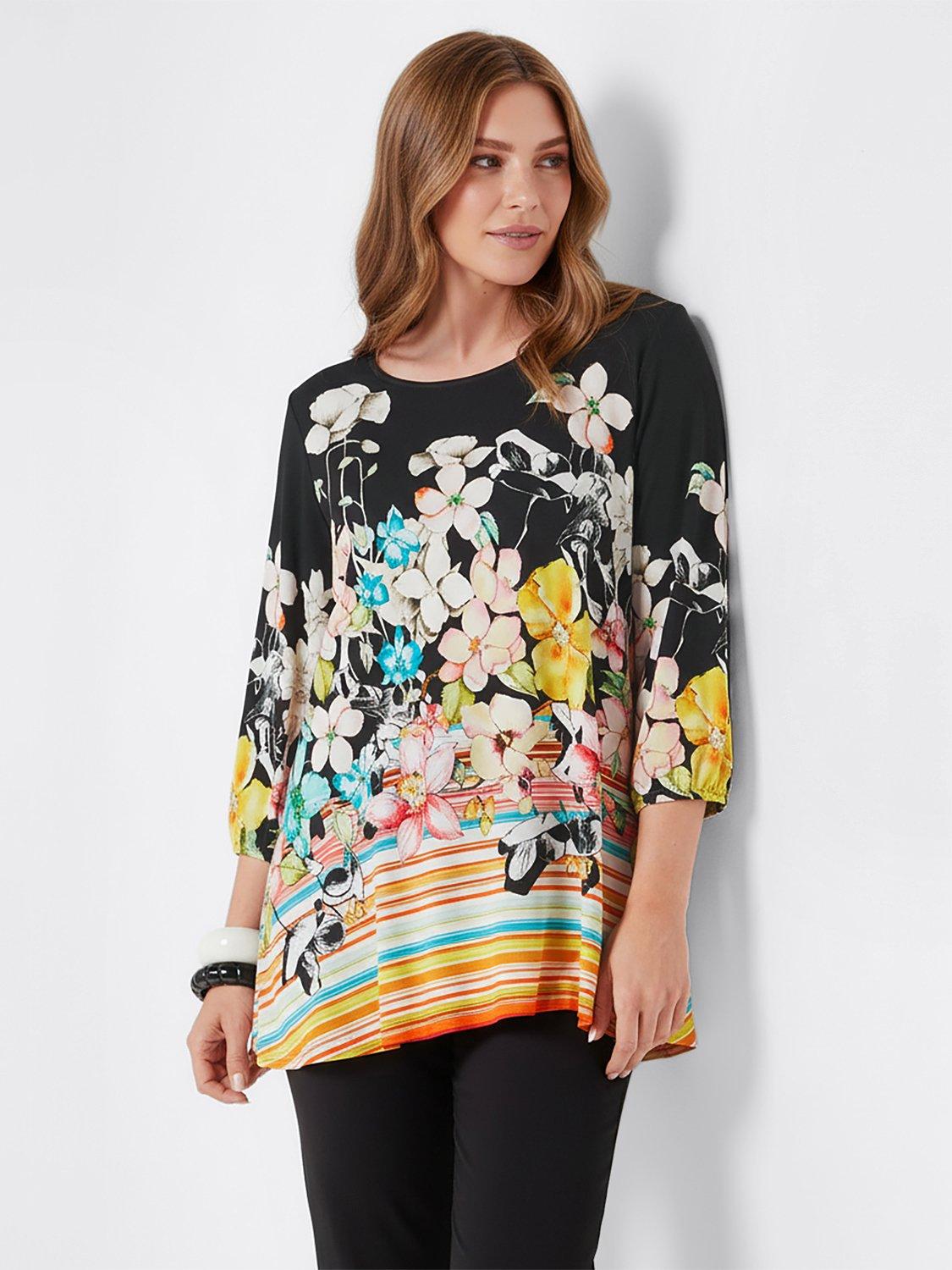 Emilia Lay - Shirt met ronde hals