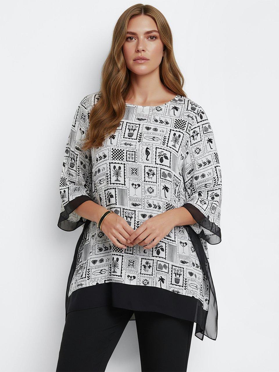 Emilia Lay - Long-Bluse mit 3/4-Arm