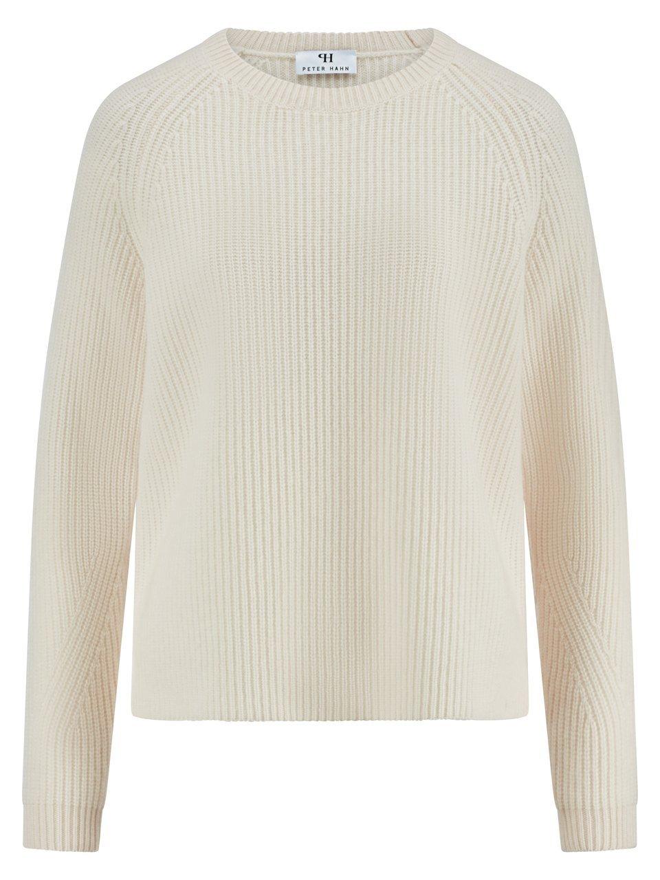 Rundhals-Pullover Peter Hahn weiss günstig online kaufen