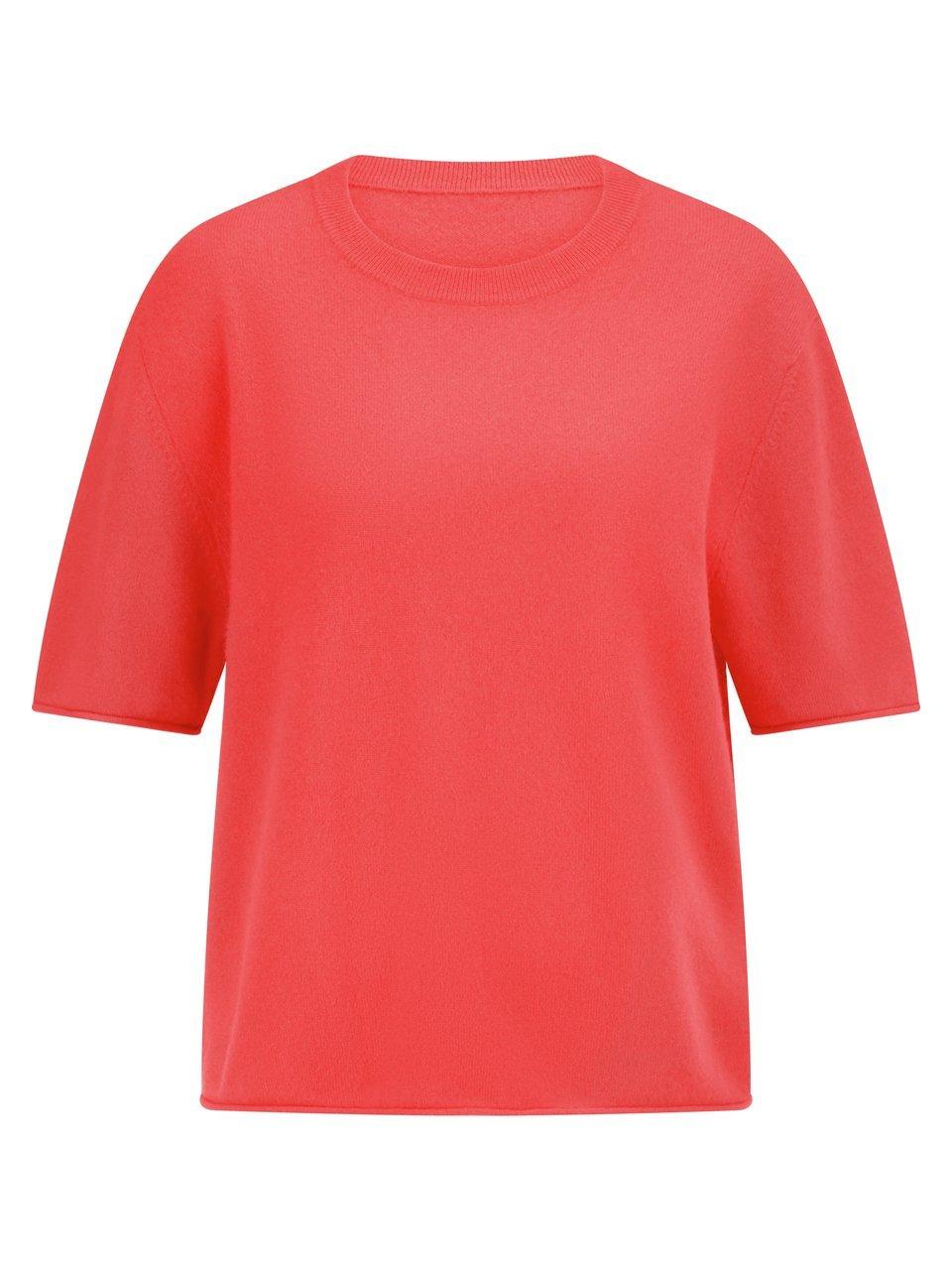 Rundhals-Pullover Peter Hahn rot günstig online kaufen