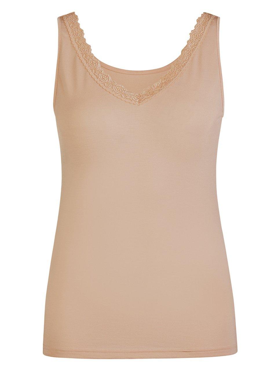 Unterhemd V-Ausschnitt Nina v. C. beige günstig online kaufen