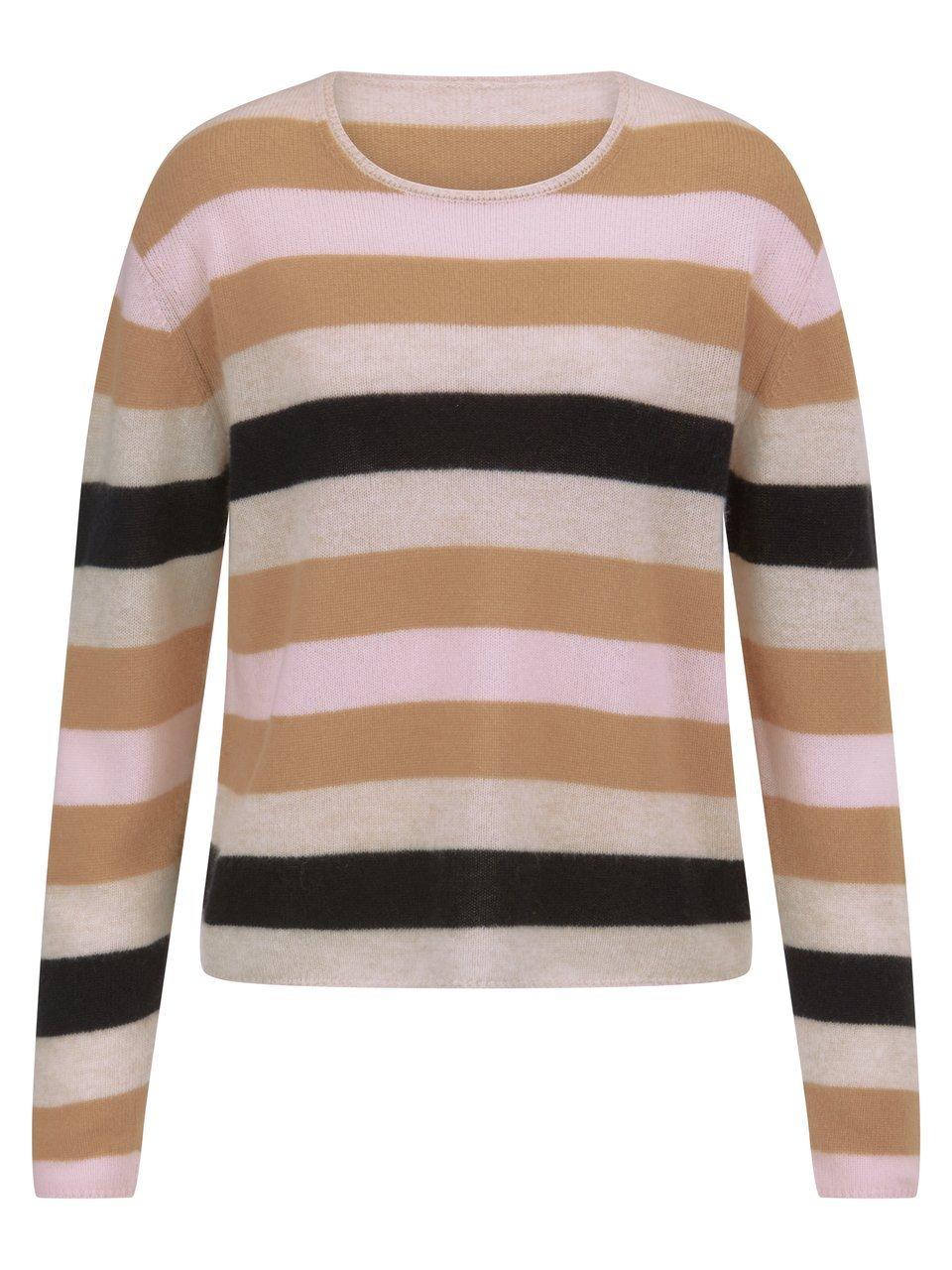 Rundhals-Pullover Peter Hahn braun günstig online kaufen