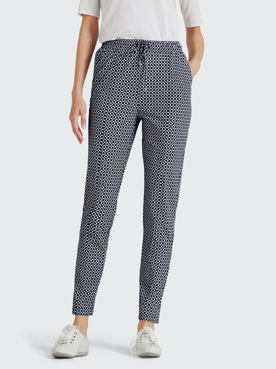 Peter Hahn - Le pantalon en jersey Slim Fit