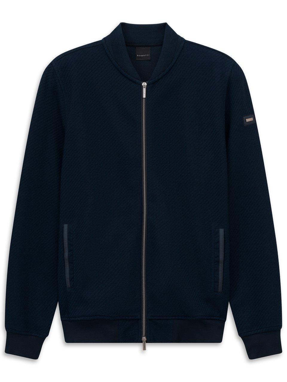 Sweatjacke Modern Fit Bugatti blau günstig online kaufen