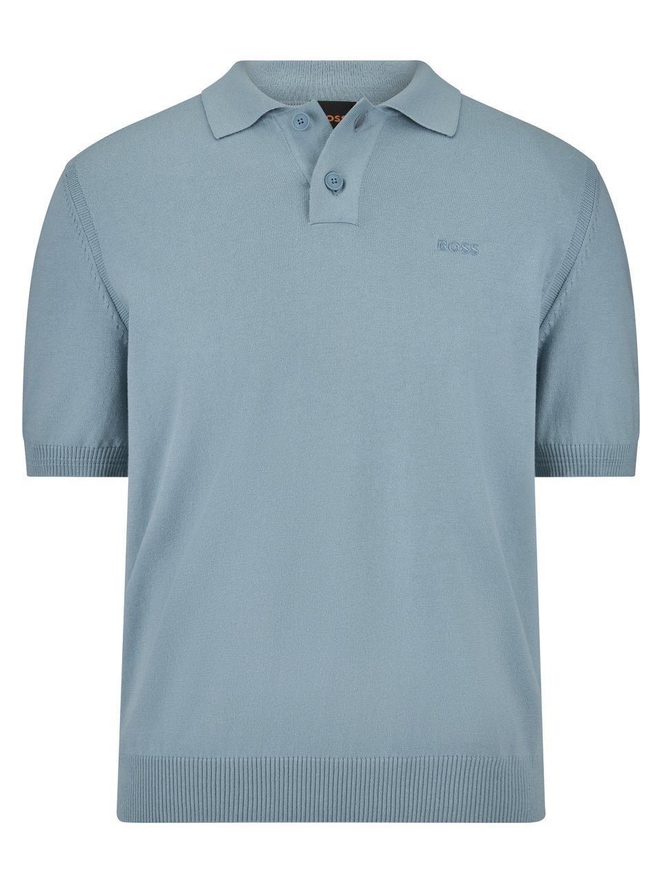 Polo-Pullover ASAC P BOSS blau günstig online kaufen