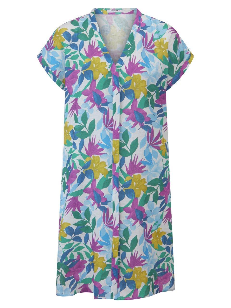 Kleid V-Ausschnitt Peter Hahn weiss günstig online kaufen