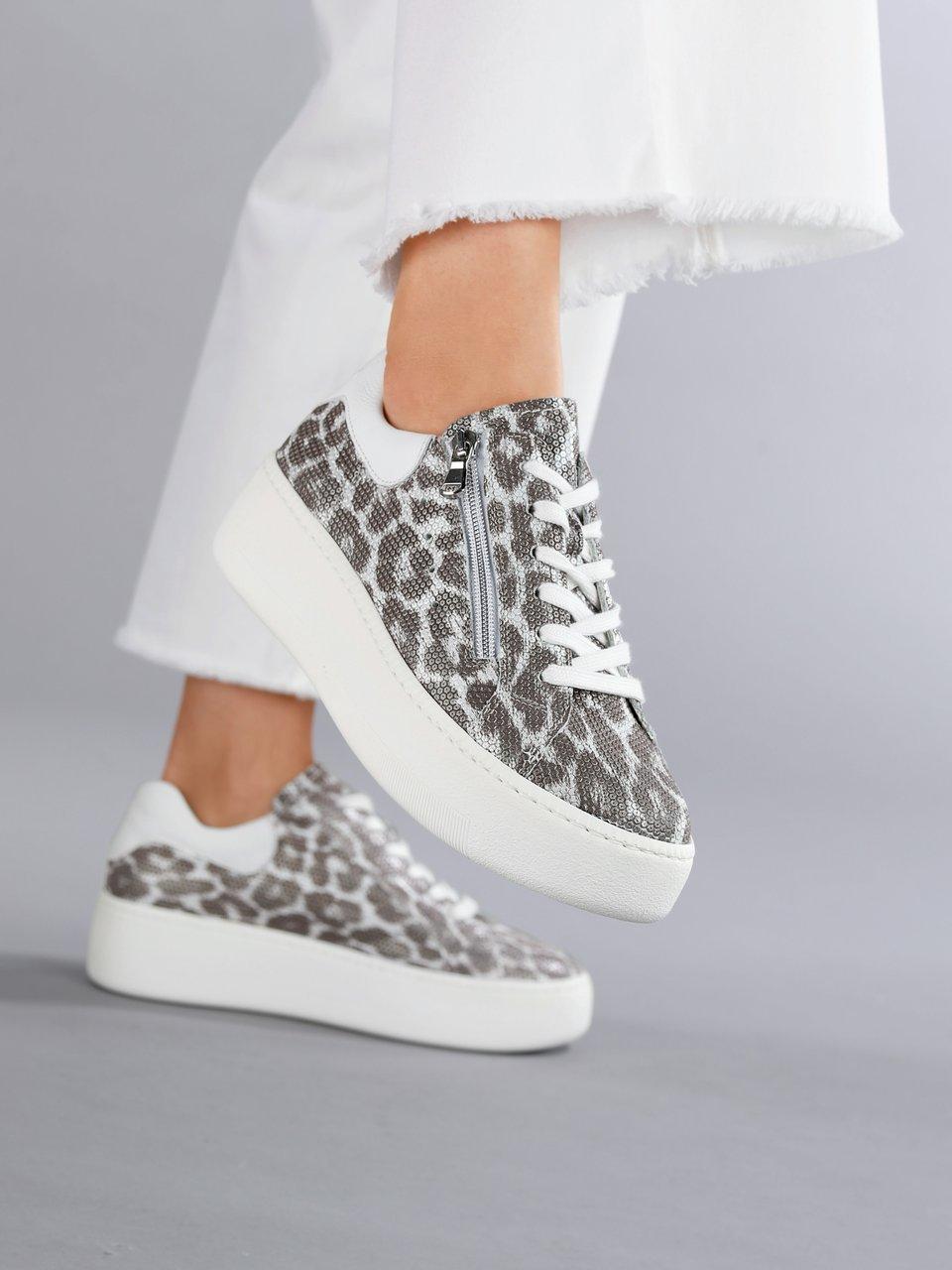 Waldläufer - Les sneakers à plateforme en cuir nappa de vachett