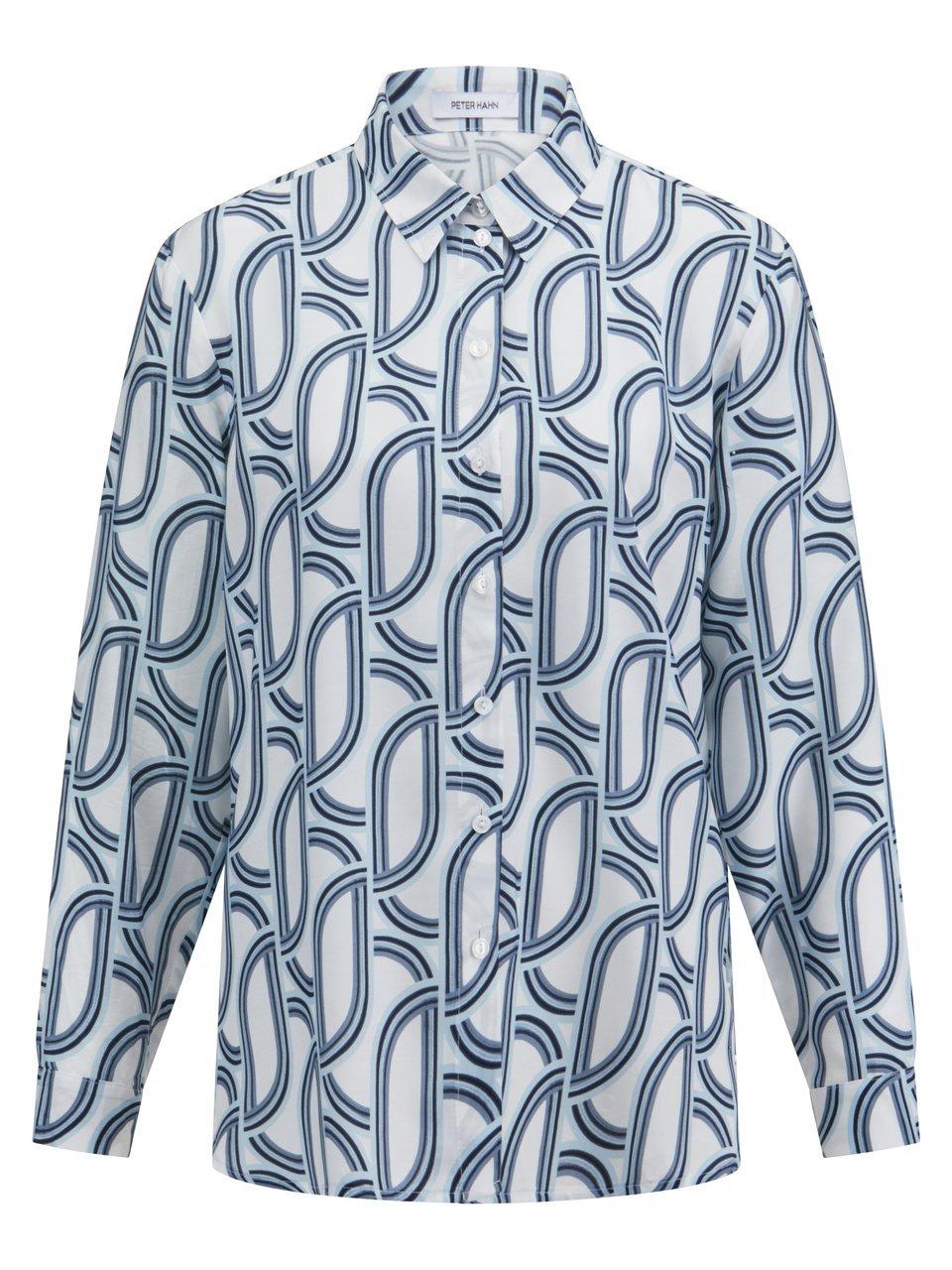 Long-Bluse Peter Hahn blau günstig online kaufen