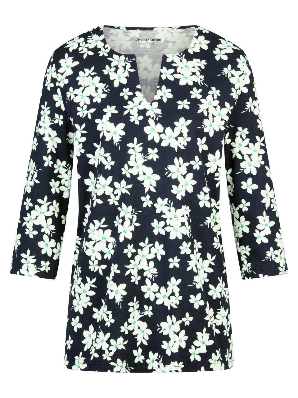 Shirt Erika Green Cotton blau günstig online kaufen