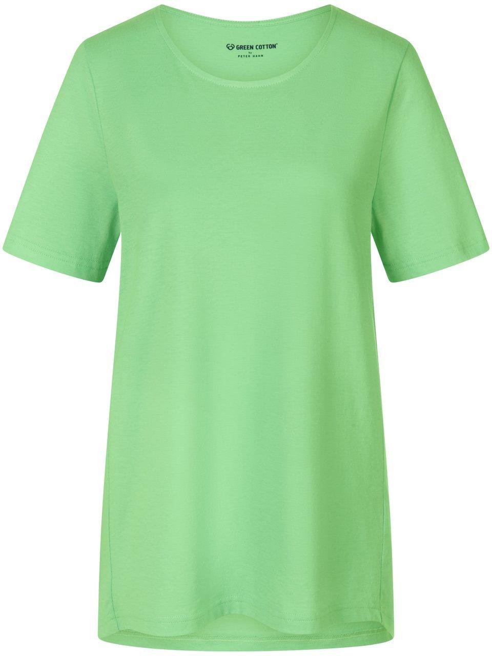 Rundhals-Shirt Benedikte Green Cotton grün günstig online kaufen