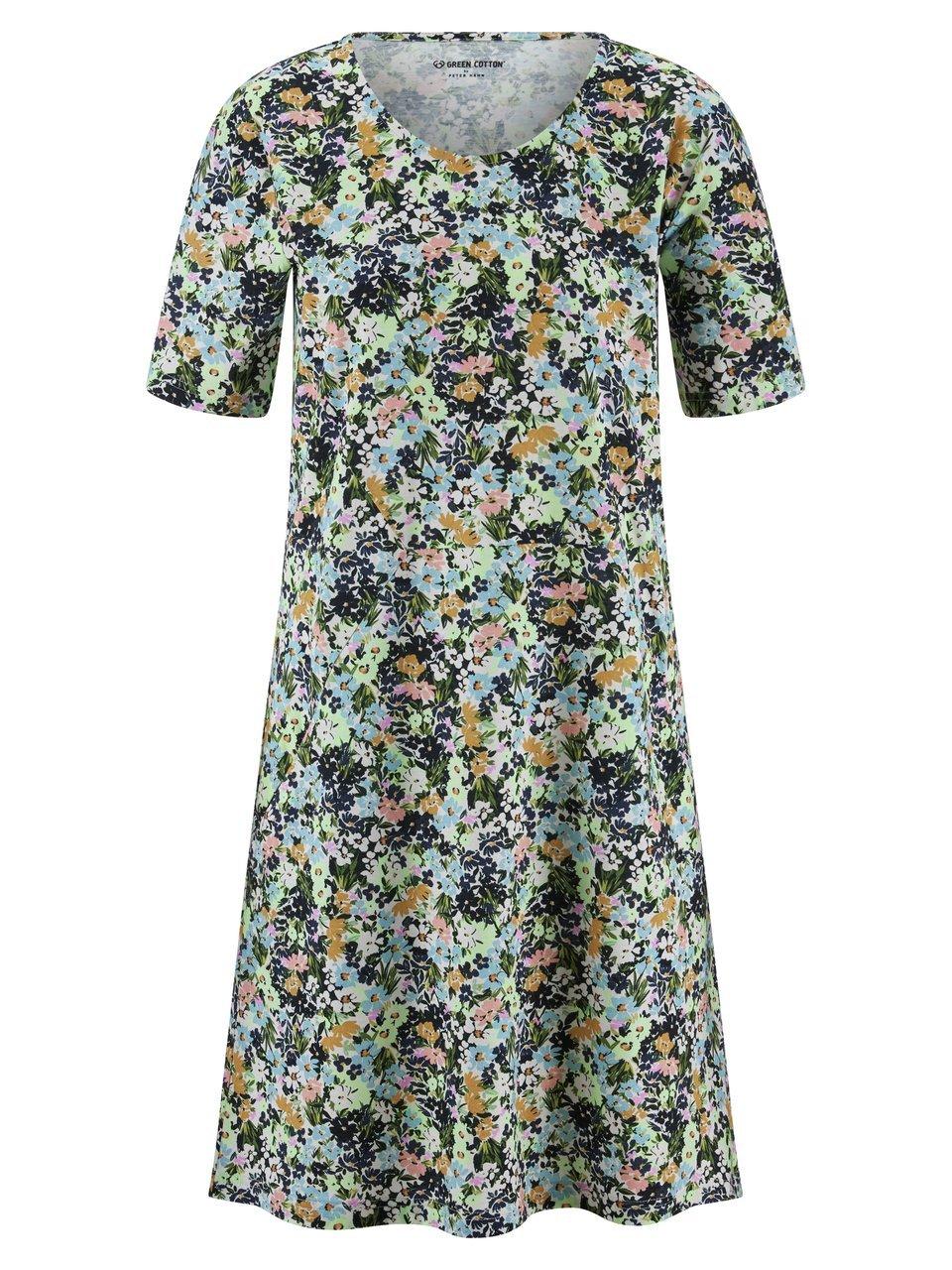 Jersey-Kleid Louis Green Cotton grün günstig online kaufen