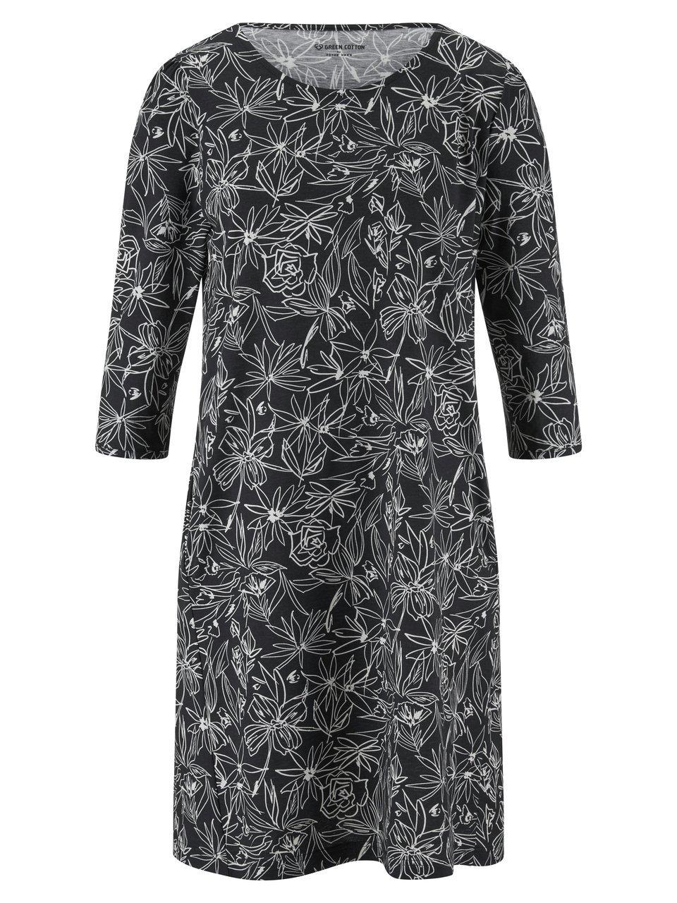 Jersey-Kleid Emma Green Cotton schwarz günstig online kaufen