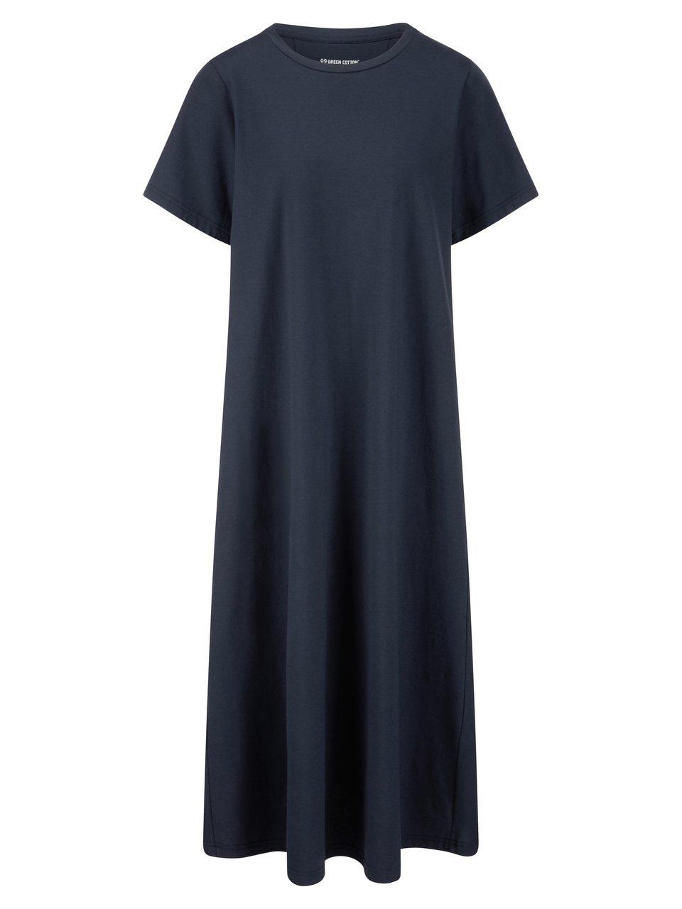 Jersey-Kleid Isa Green Cotton blau günstig online kaufen