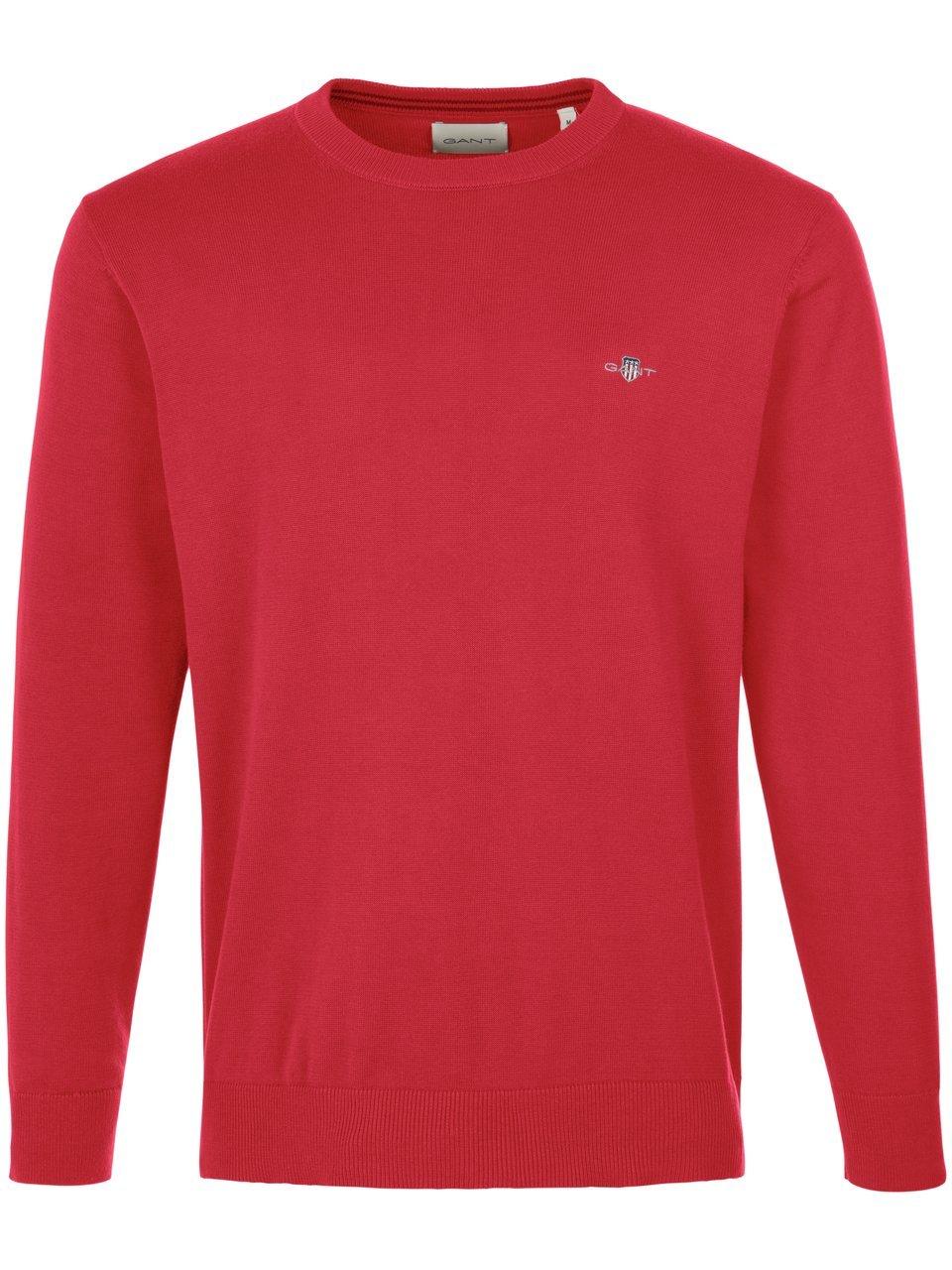Rundhals-Pullover GANT rot günstig online kaufen