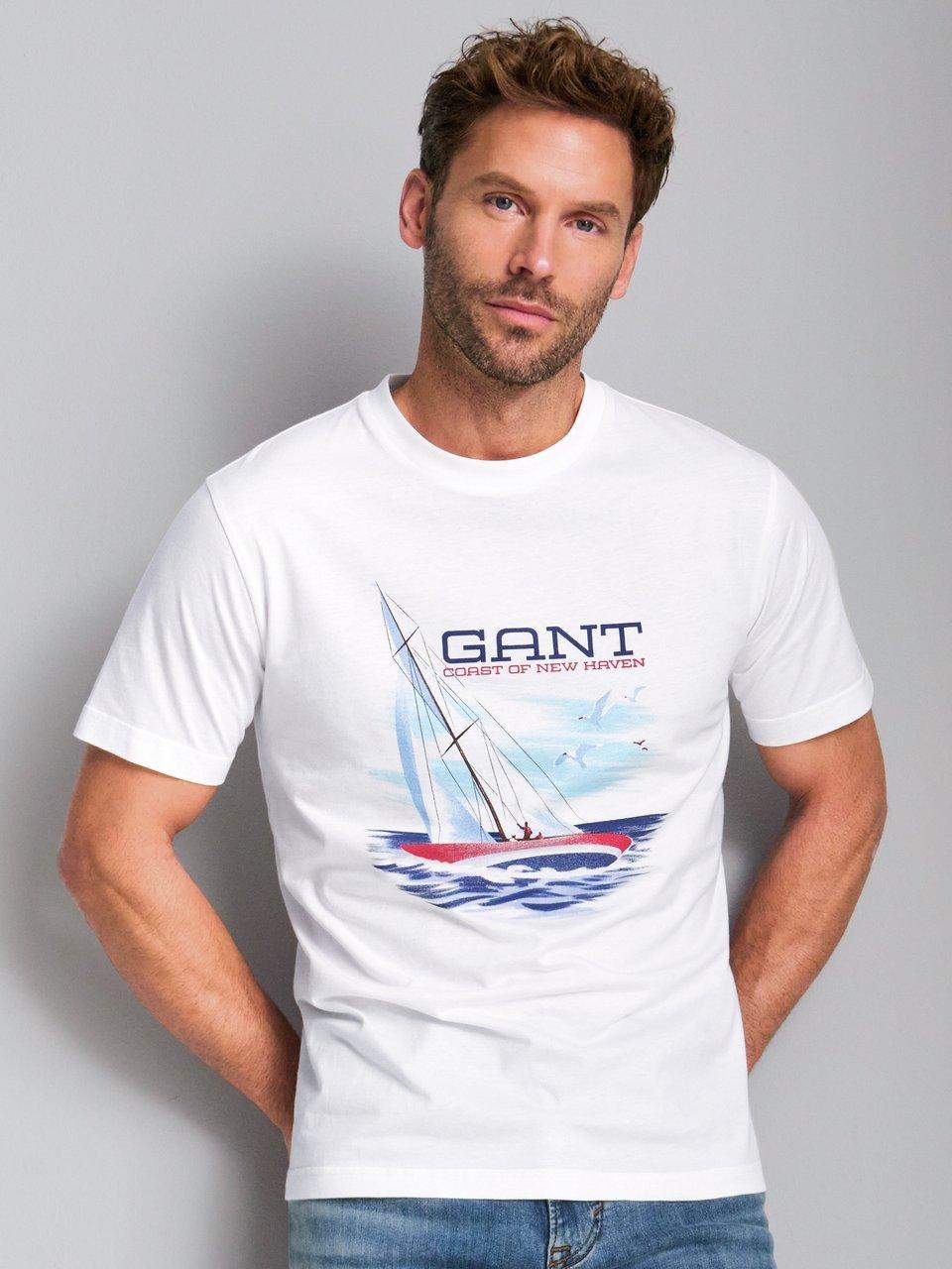 T-shirt Gant Banner Shield Graphic - Lifestyle - T-shirts - Heren