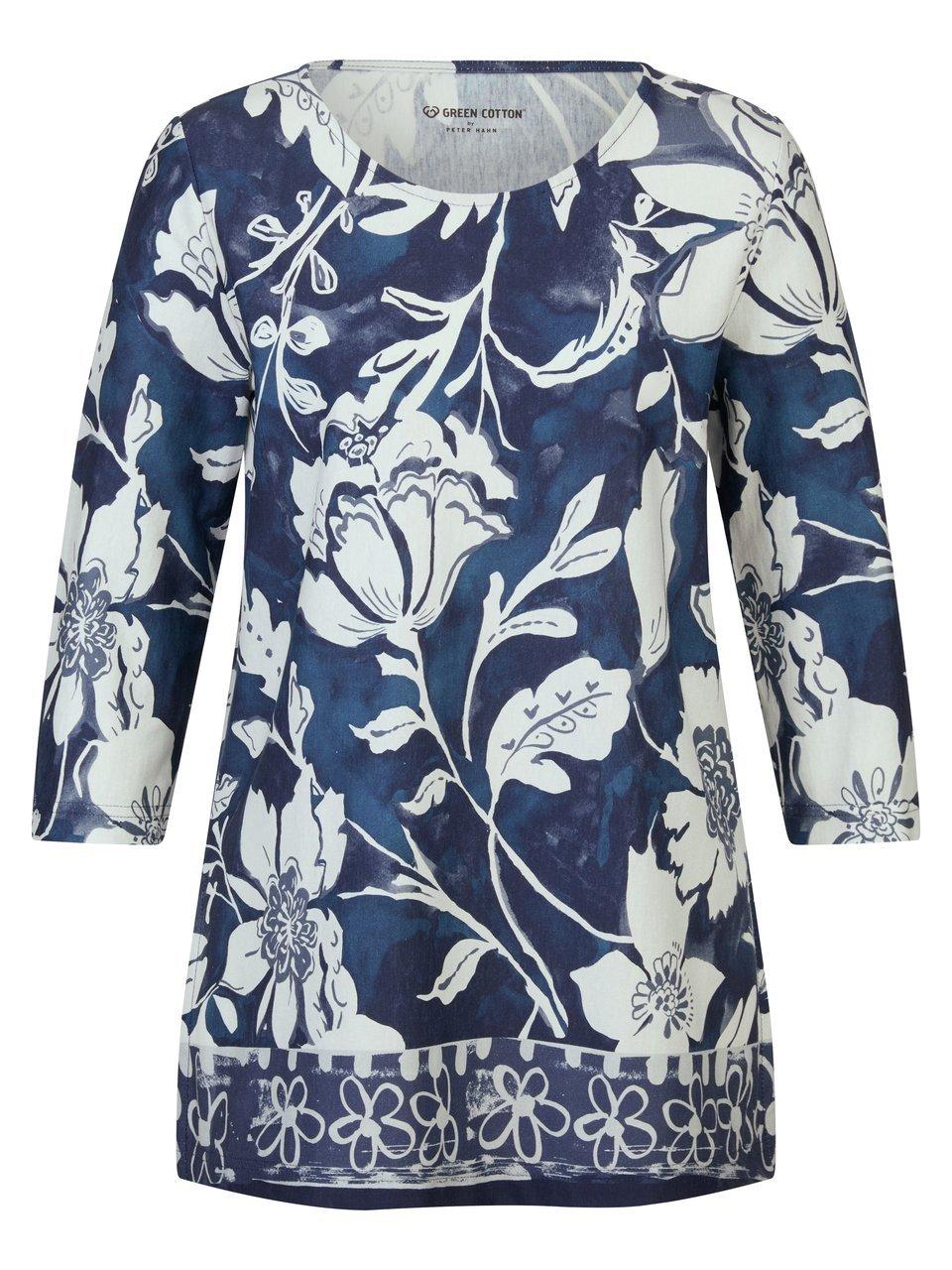 Shirt Trine Green Cotton blau günstig online kaufen