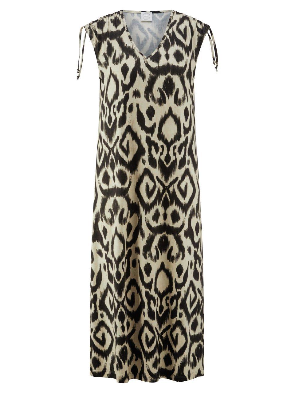 Kleid Rundhals-Ausschnitt Hutschreuther weiss günstig online kaufen