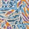 bleu/multicolore-124436