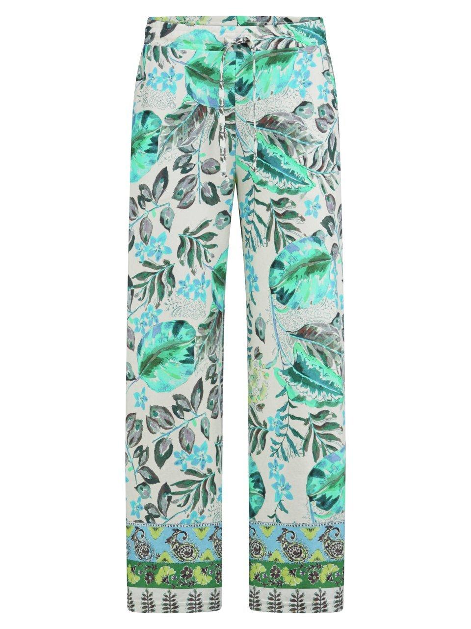 7/8-Hose Sanne Green Cotton weiss günstig online kaufen