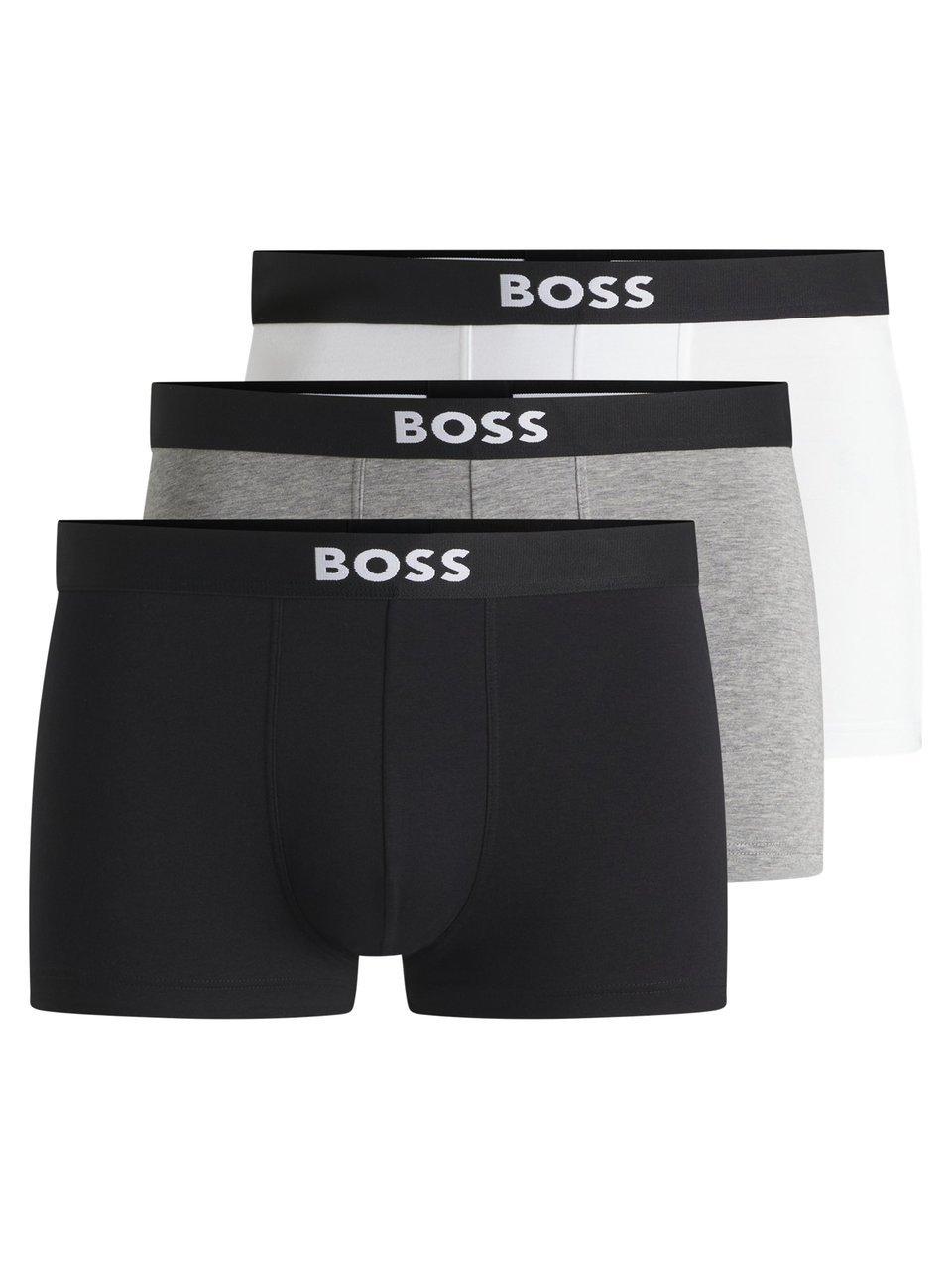 Boxershorts Trunk 3P One im 3er-Pack BOSS weiss