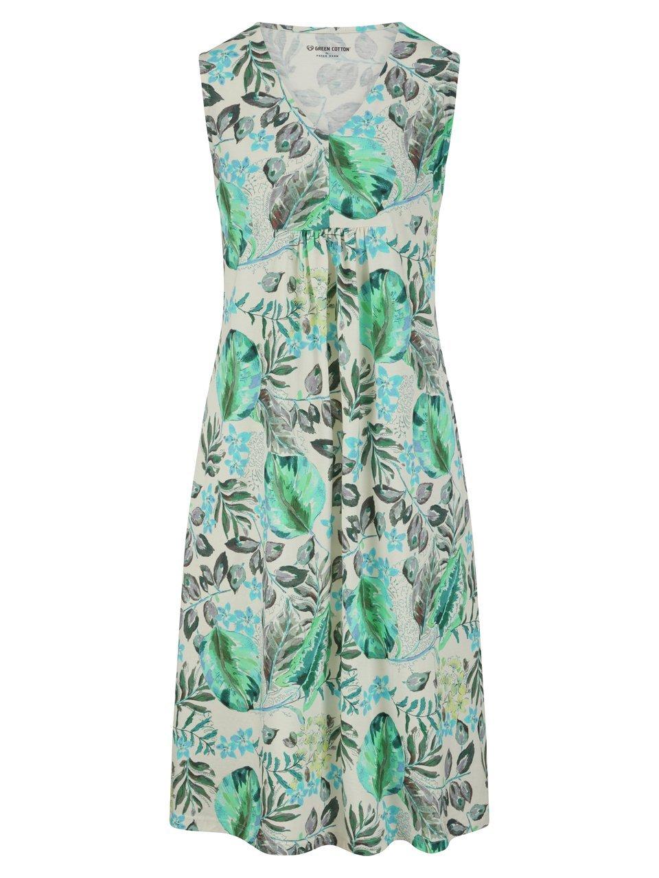 Ärmelloses Kleid Johanne Green Cotton weiss günstig online kaufen