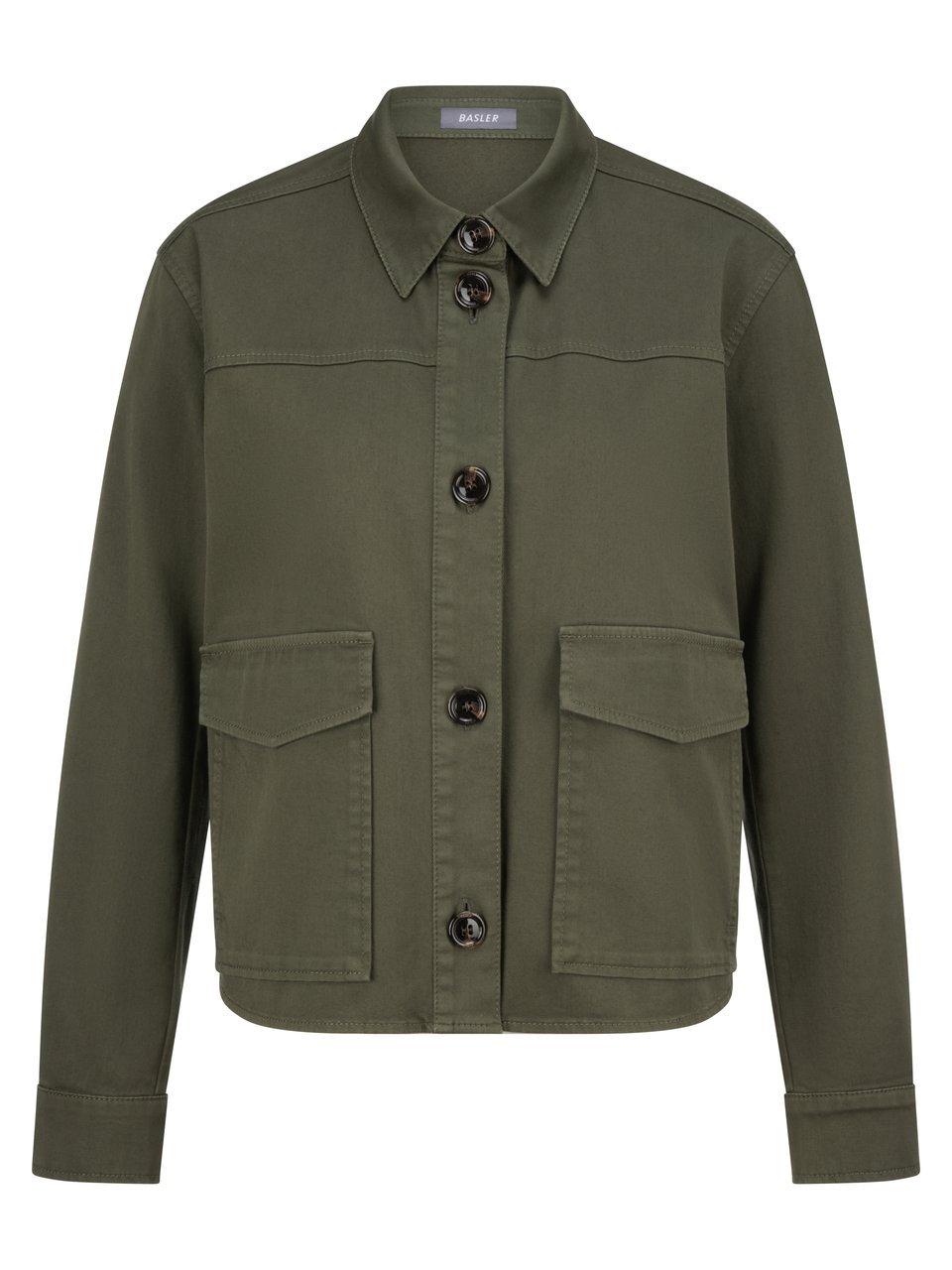 Jacke BASLER grün günstig online kaufen