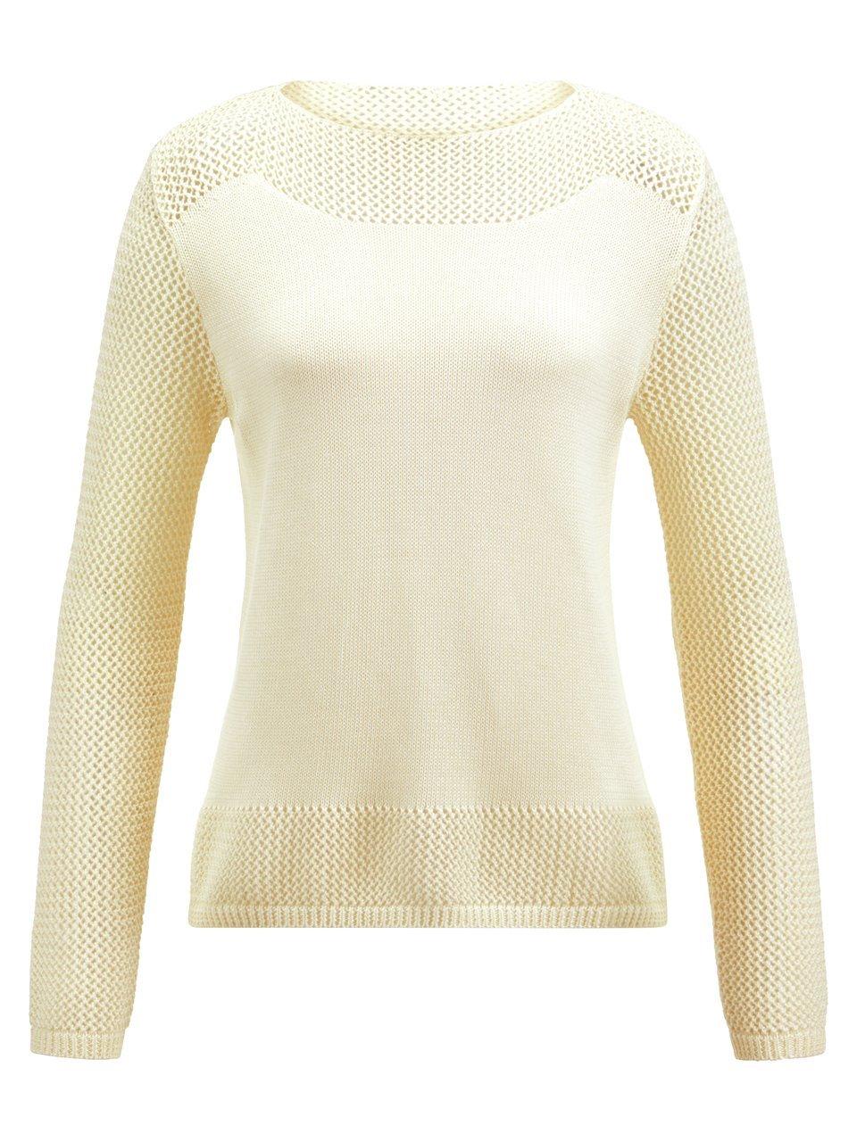 Pullover U-Boot-Ausschnitt St. Emile weiss günstig online kaufen