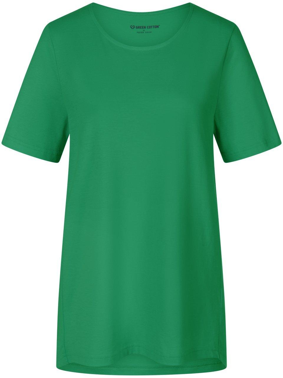 Rundhals-Shirt Benedikte Green Cotton grün günstig online kaufen