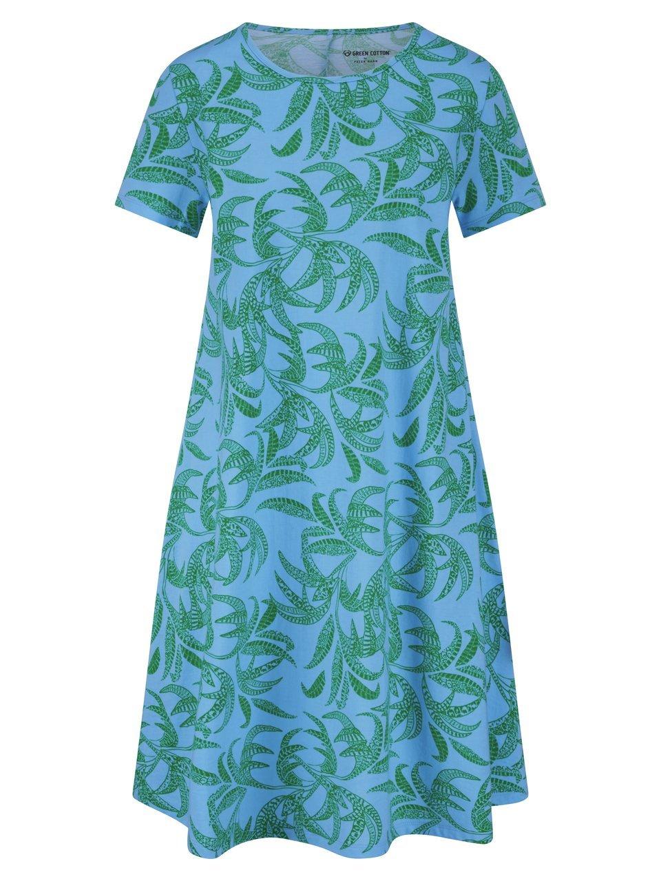 Kleid Naja Green Cotton blau günstig online kaufen