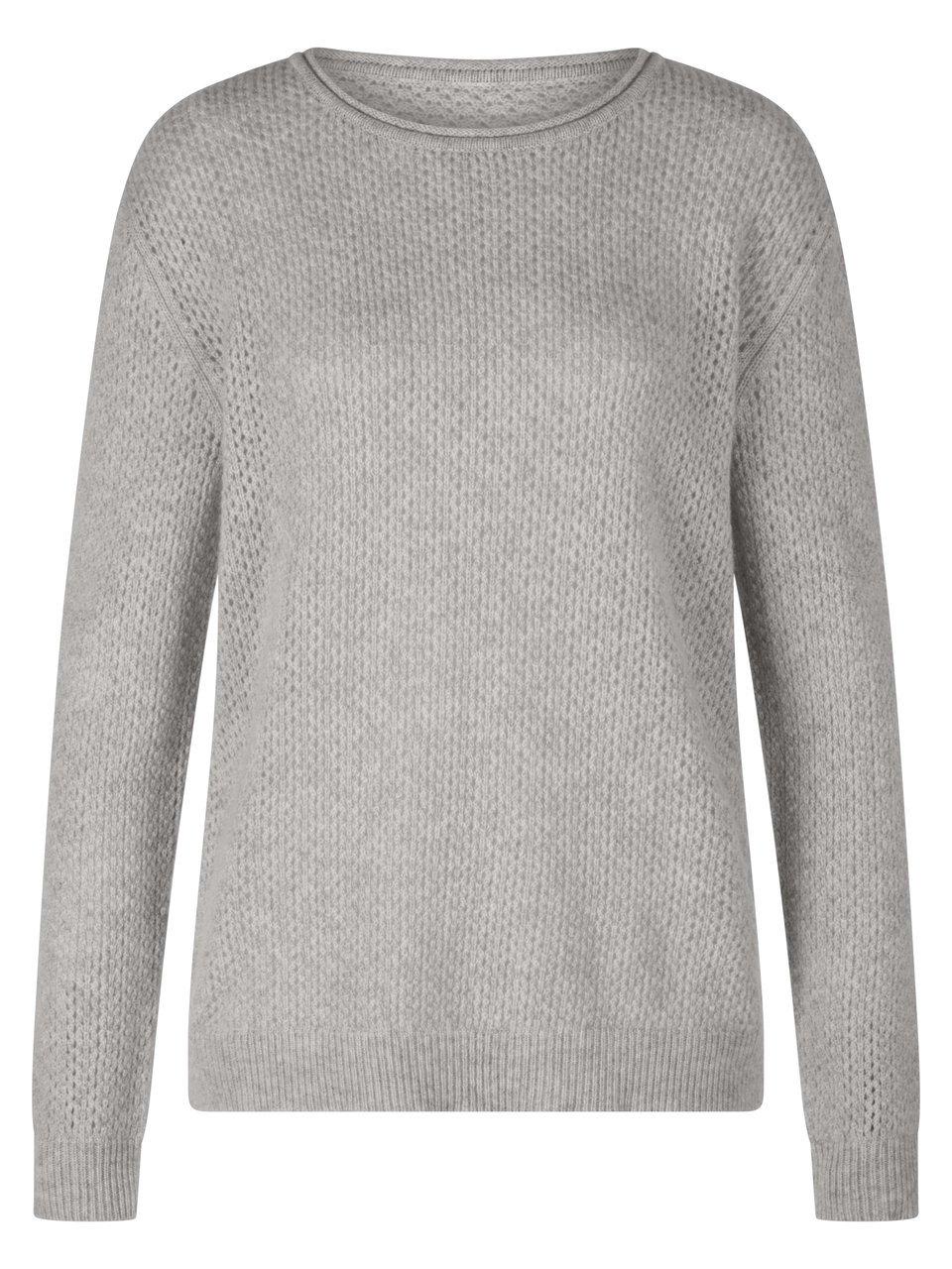 Rundhals-Pullover Peter Hahn grau günstig online kaufen