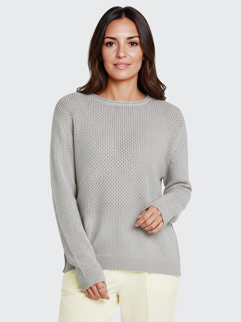 Peter Hahn - Rundhals-Pullover aus 100% Kaschmir