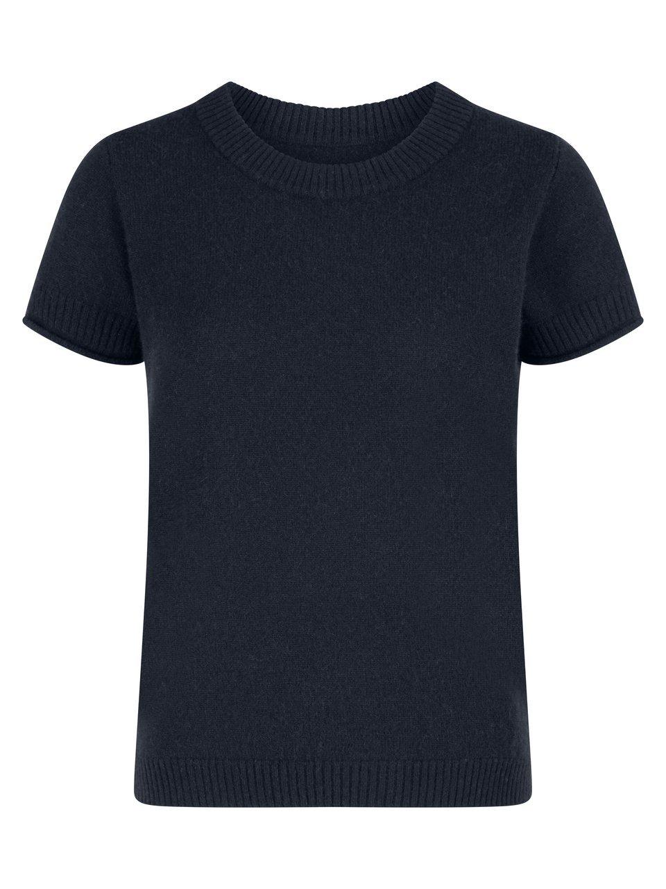 Rundhals-Pullover Peter Hahn blau günstig online kaufen