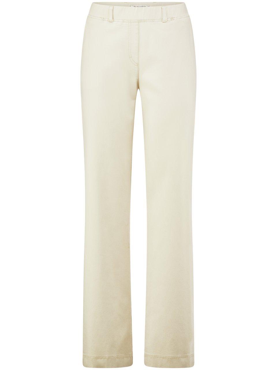 Wide Fit-Jeans Modell Pam Flared Raphaela by Brax weiss günstig online kaufen